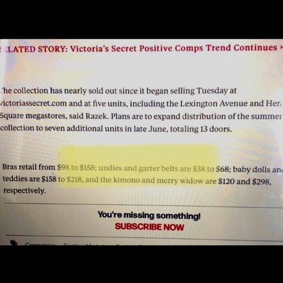 Victoria’s Secret Garter small - Picture 4 of 4